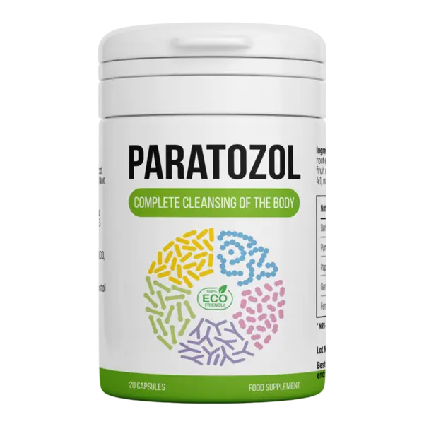 Paratozol : capsulas limpieza intestinal : detox natural antiparasitario