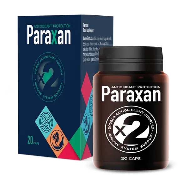 Paraxan : suplemento natural en cápsulas para el bienestar digestivo y la protección intestinal
