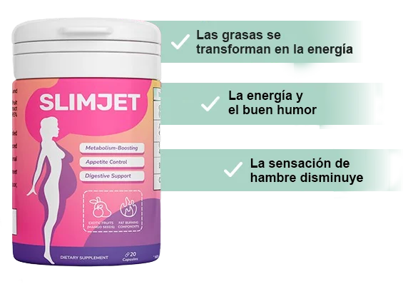 SlimJet : capsulas quemagrasas : te verde L-carnitina garcinia