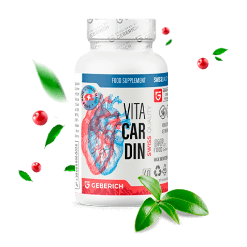 Vitacardin suplemento cardiovascular capsulas analisis farmaceutico composicion